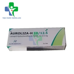 Auroliza-H 10/12.5 Aurobindo - Thuốc điều trị tăng huyết áp nguyên phát