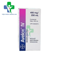 Avelox 400mg/250ml Bayer - Thuốc điều trị nhiễm khuẩn