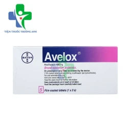 Avelox 400mg Bayer - Thuốc điều trị nhiễm khuẩn