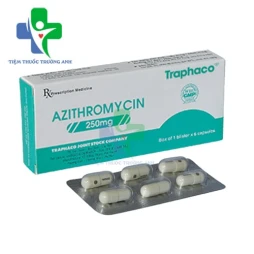 Azithromycin 250mg Traphaco - Thuốc điều trị nhiễm khuẩn