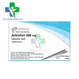 AzitroFort 500 mg Balkanpharma - Thuốc điều trị nhiễm khuẩn