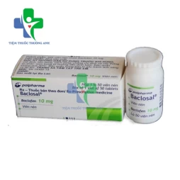 Baclosal 10mg - Thuốc giãn cơ và tăng trưởng lực cơ