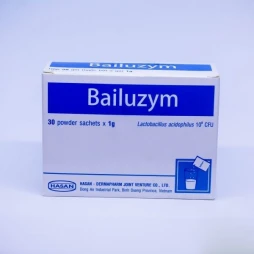 Men vi sinh Bailuzym - Giúp tăng cường vi khuẩn có lợi cho đường tiêu hóa
