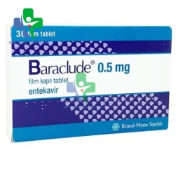 Baraclude 0,5mg - Thuốc điều trị viêm gan B mạn tính hiệu quả 
