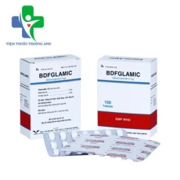 BDFGlamic 5mg Bidiphar - Điều trị đái tháo đường không phụ thuốc insulin