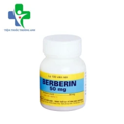 Berberin 100mg Bidiphar - Sử dụng trong các trường hợp bị tiêu chảy