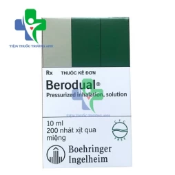 Berodual MDI 200dose.10ml - Thuốc điều trị rối loạn đường hô hấp của Đức