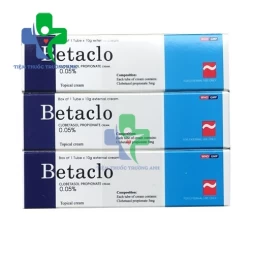 Betaclo USP 10g - Thuốc điều trị bệnh viêm da của US PHARMA USA (10 hộp)