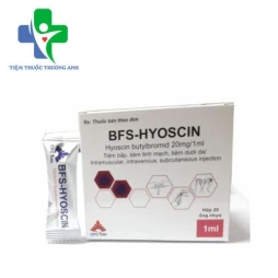 BFS-Hyoscin 20mg/1ml CPC1 - Điều trị co thắt dạ dày – ruột