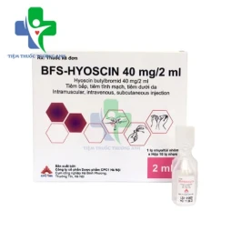 BFS-Hyoscin 40mg/2ml CPC1HN - Thuốc điều trị co thắt dạ dày ruột