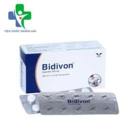 Bidivon 400mg Bidiphar - Làm giảm các cơn đau nhẹ đến trung bình