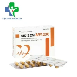 Bidizem MR 200 Bidiphar - Điều trị các rối loạn nhịp tim