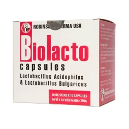 Viên Uống Bổ Sung Lợi Khuẩn Biolacto Robinson Pharma 100 Viên