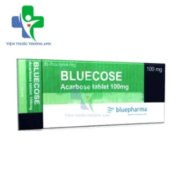 Bluecose 100mg Bluepharma - Thuốc hỗ trợ chế độ ăn và tập luyện để chữa trị đái tháo đường type 2