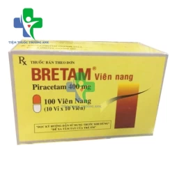 Bretam 400mg - Thuốc điều trị suy giảm trí nhớ của Hàn Quốc