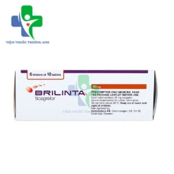 Brilinta AstraZeneca - Thuốc phòng ngừa các biến cố huyết khối