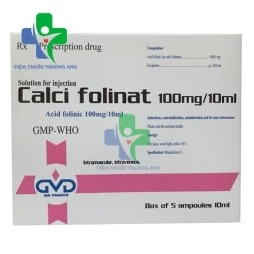 Calci folinat 100mg/10ml (1 ống)