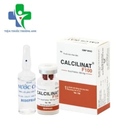 Calcilinat F100 Bidiphar - Phòng ngừa và điều trị trong trường hợp ngộ độc