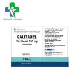 Calitaxel 150mg/25ml Nanogen - Thuốc tiêm điều trị ung thư hiệu quả