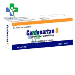 Cardesartan 8 - Thuốc điều trị tăng huyết áp của Việt Nam