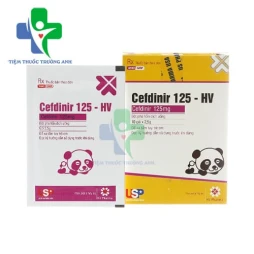 Cefdinir 125-HV USP - Thuốc điều trị nhiễm khuẩn hiệu quả
