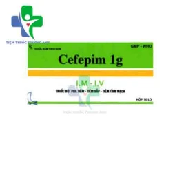 Cefepime 1g Amvipharm - Thuốc điều trị nhiễm khuẩn hiệu quả