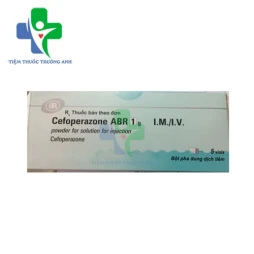 Cefoperazone ABR 1g Balkanpharma - Thuốc điều trị nhiễm khuẩn