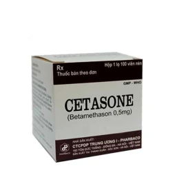 Cetasone 0,5mg - Thuốc chống viêm hiệu quả