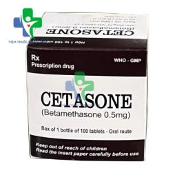 Cetasone 0,5mg - Thuốc chống viêm hiệu quả