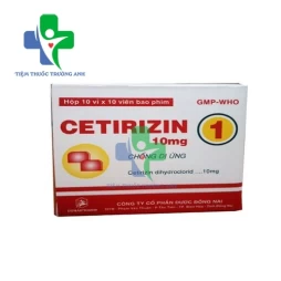 Cetirizin 10mg Hadico - Thuốc điều trị viêm mũi dị ứng hiệu quả