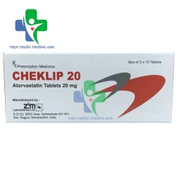 Cheklip 20 - Thuốc điều trị tăng cholesterol trong máu hiệu quả của Ấn