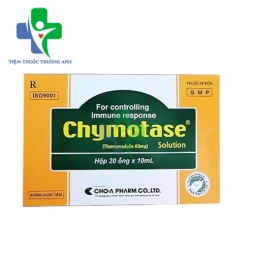 Chymotase 60mg Cho-A Pharm - Hỗ trợ điều trị suy giảm hệ miễn dịch