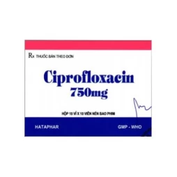 Ciprofloxacin 750mg Hataphar - Thuốc điều trị nhiễm khuẩn