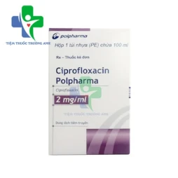 Ciprofloxacin Polpharma 2mg/ml (200ml) - Thuốc điều trị nhiễm khuẩn