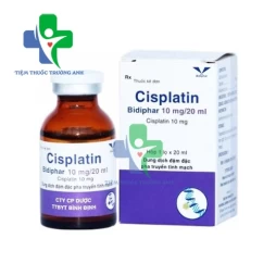 Cisplatin Bidiphar 10mg/20ml - Điều trị ung thư cho các đối tượng được chỉ định