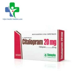 Citalopram 20mg Danapha - Điều trị bệnh trầm cảm giai đoạn đầu