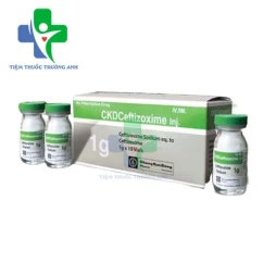 CKDCeftizoxime inj. 1g Chong Kun Dang Pharm - Thuốc trị nhiễm khuẩn