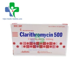 Clarithromycin 500 Khapharco - Thuốc điều trị nhiễm khuẩn
