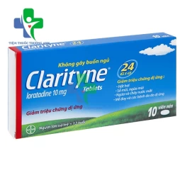 Clarityne 10mg - Thuốc điều trị dị ứng hiệu quả 