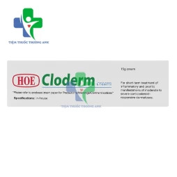 Cloderm Cream 5g - Thuốc điều trị viêm da hiệu quả của Malaysia