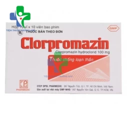 Clorpromazin 100mg Pharmedic - Điều trị chứng loạn tâm thần