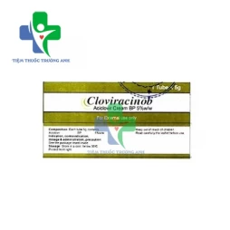 Cloviracinob Cream 5g - Thuốc điều trị nhiễm Herpes simplex của Ấn Độ (10 hộp)