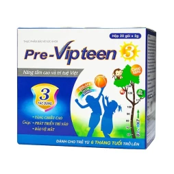 Cốm Bổ Sung Canxi Cho Trẻ Pre-Vipteen 3 20 Gói