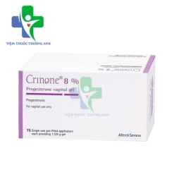 Crinone 8% Merck - Thuốc trị hiếm muộn của Anh