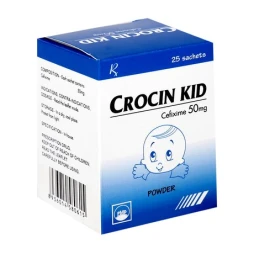 Crocin Kid 50 - Thuốc điều trị nhiễm khuẩn hiệu quả của Pymepharco