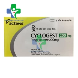 Thuốc Cyclogest 200mg hỗ trợ điều trị rối loạn tiền kinh hiệu quả