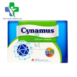 Cynamus 125mg/5ml CPC1HN - Thuốc điều trị bệnh lý đường hô hấp có kèm tăng tiết dịch nhầy đờm