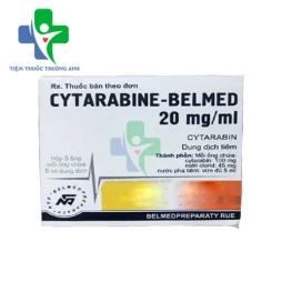 Cytarabine-Belmed 100mg/5ml Belmedpreparaty (dung dịch) - Thuốc trị bệnh bạch cầu