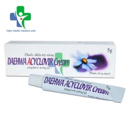 Daehwa Acyclovir Cream - Kem điều trị nhiễm virus herpes simplex da hiệu quả