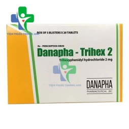 Danapha-Trihex 2 - Điều trị hỗ trợ hội chứng Parkinson (10 hộp)